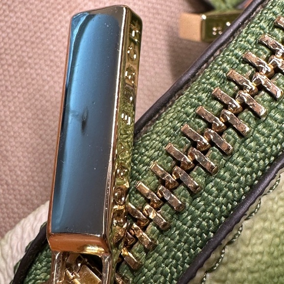 Tory Burch Watercolor Botanical Kerrington Tote Crossbody + Shopping Bag + Dusty - Picture 9 of 16